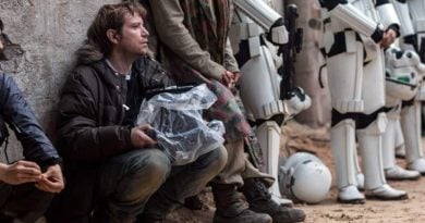 Gareth Edwards on the set of Rogue One