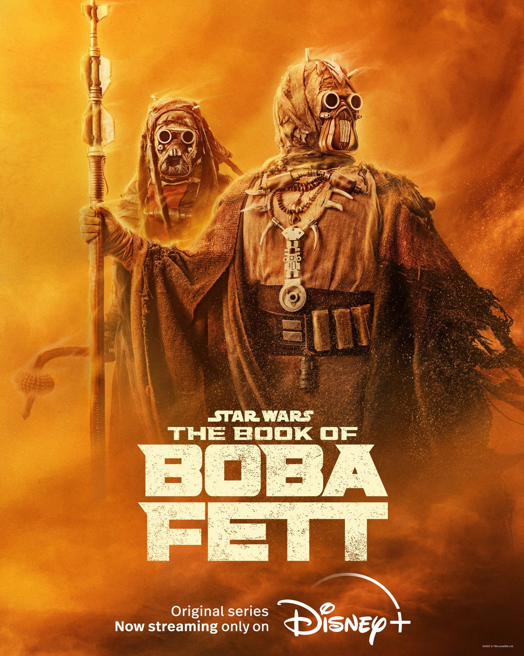 The Book of Boba Fett Tusken Raiders Character Poster