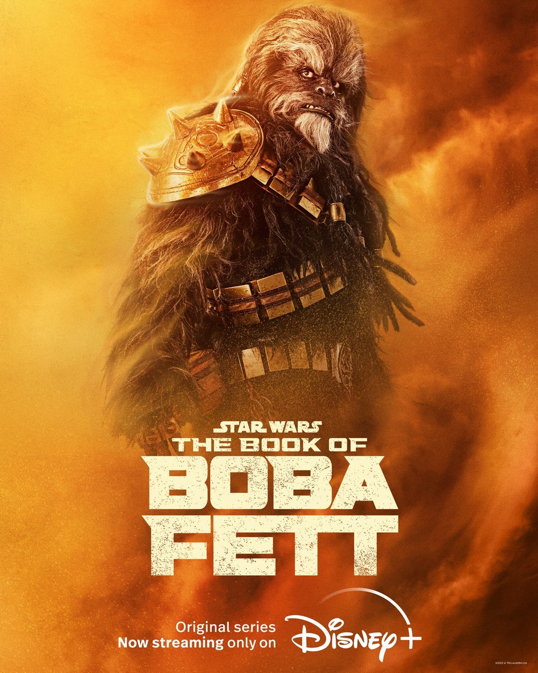 Black Krssantan Character Poster in The Book of Boba Fett