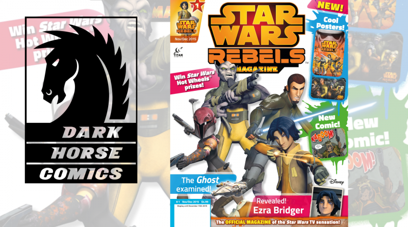 Dark Horse Comics Star Wars Rebels Magazine