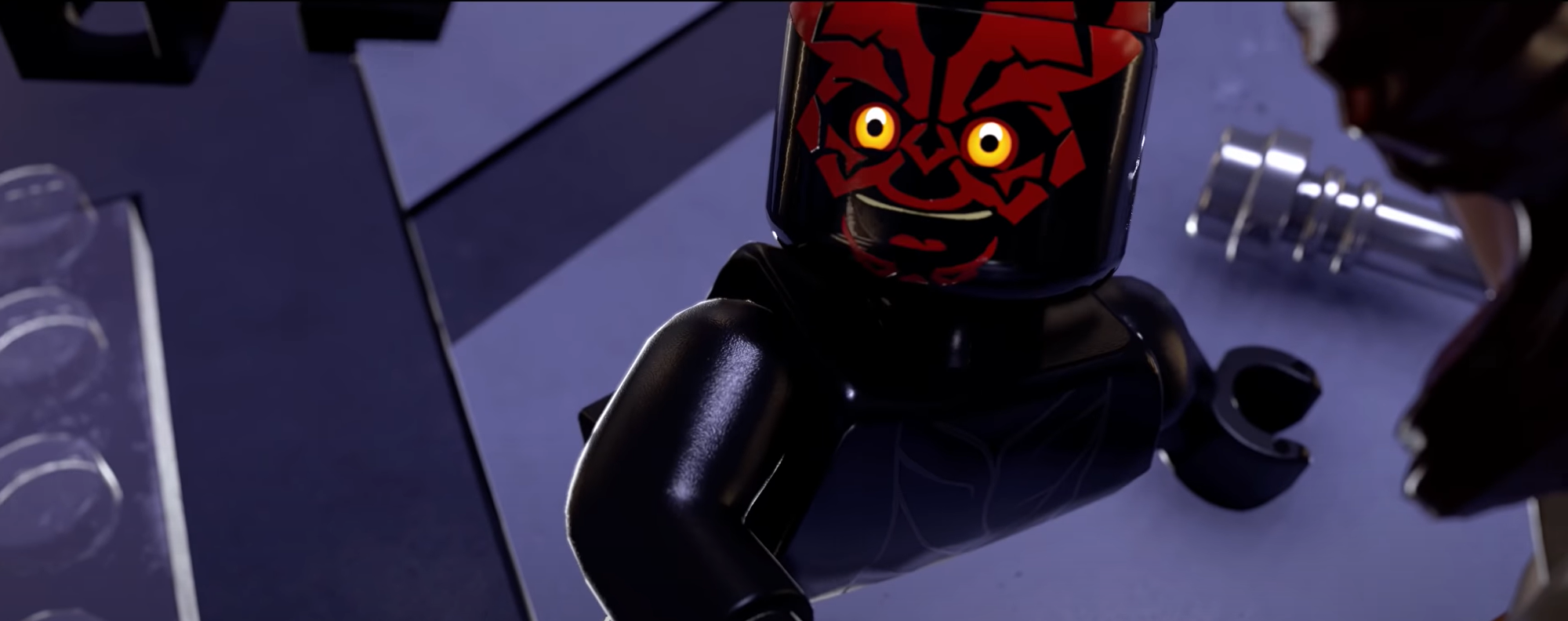 Darth Maul cut in half in Lego Star Wars: The Skywalker Saga