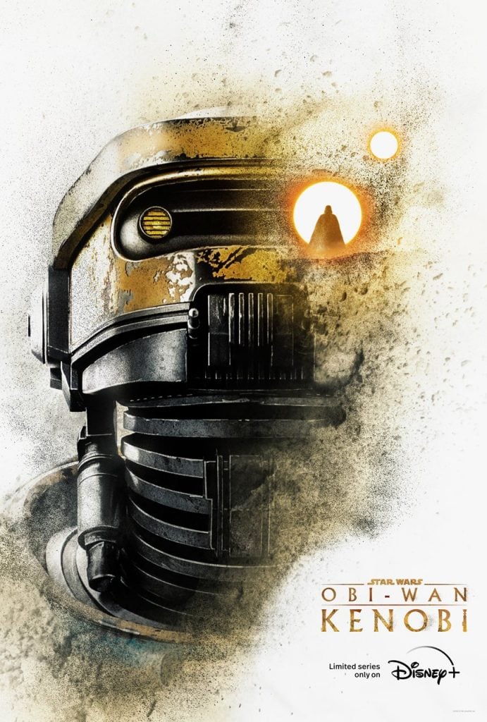 NED-B character poster from Obi-Wan Kenobi