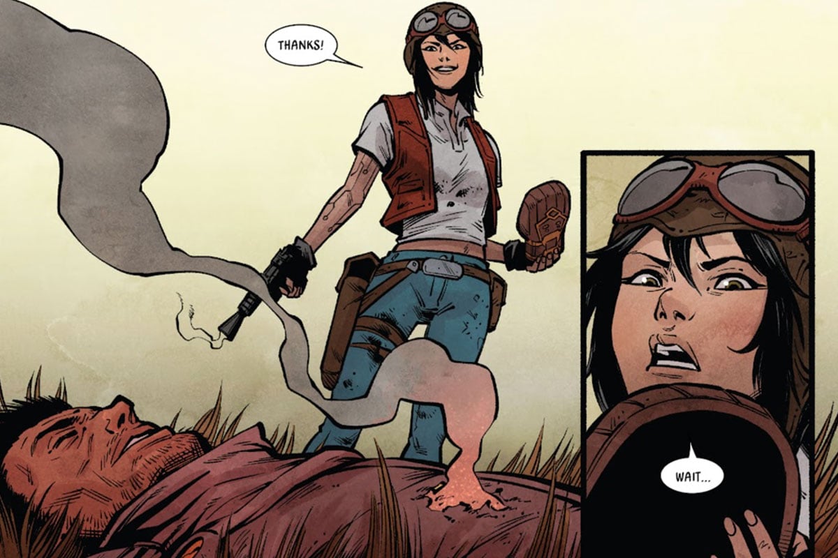 Doctor Aphra on the cosmatanic steppes