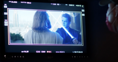 Obi-Wan Kenobi - shooting the flashback training scene