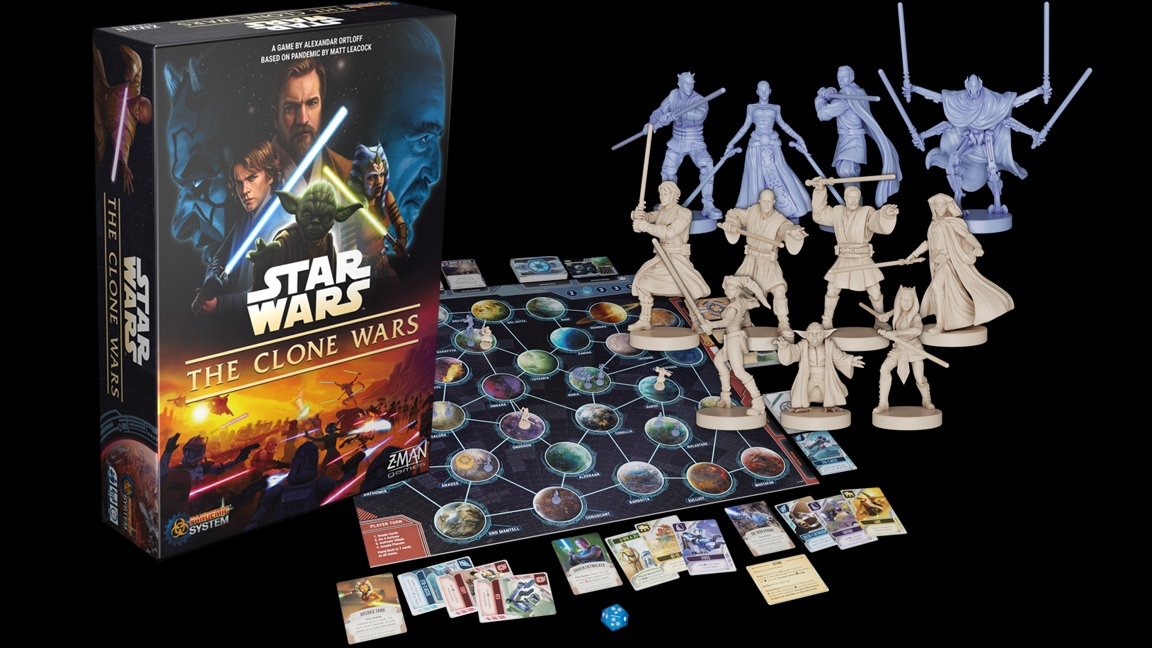 Pandemic Star Wars The Clone Wars Board Game