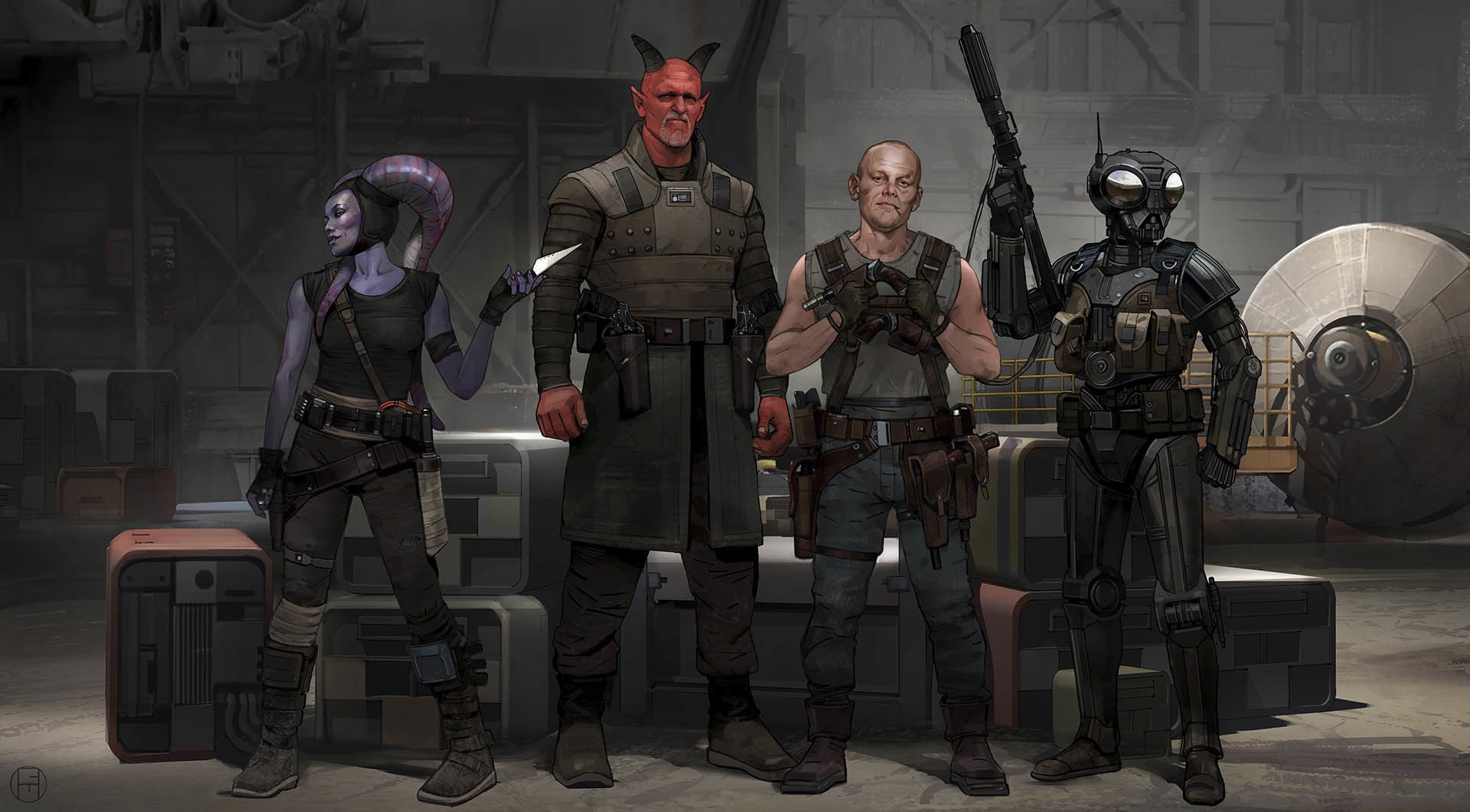 The Mandalorian Chapter 6 - the crew