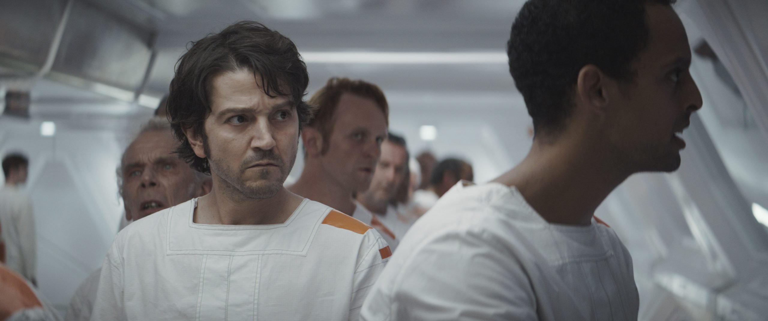 Cassian Andor talks to inmate