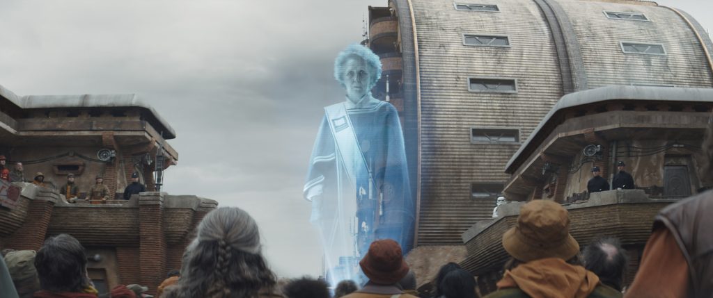 Maarva hologram in Andor