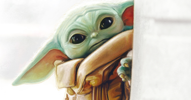 Grogu on the Star Wars Insider cover