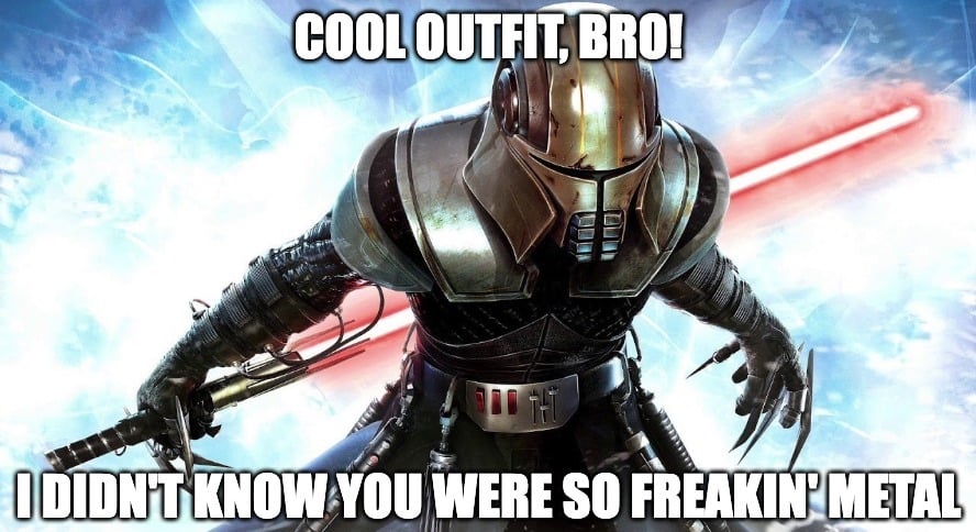Starkiller's DLC outfit