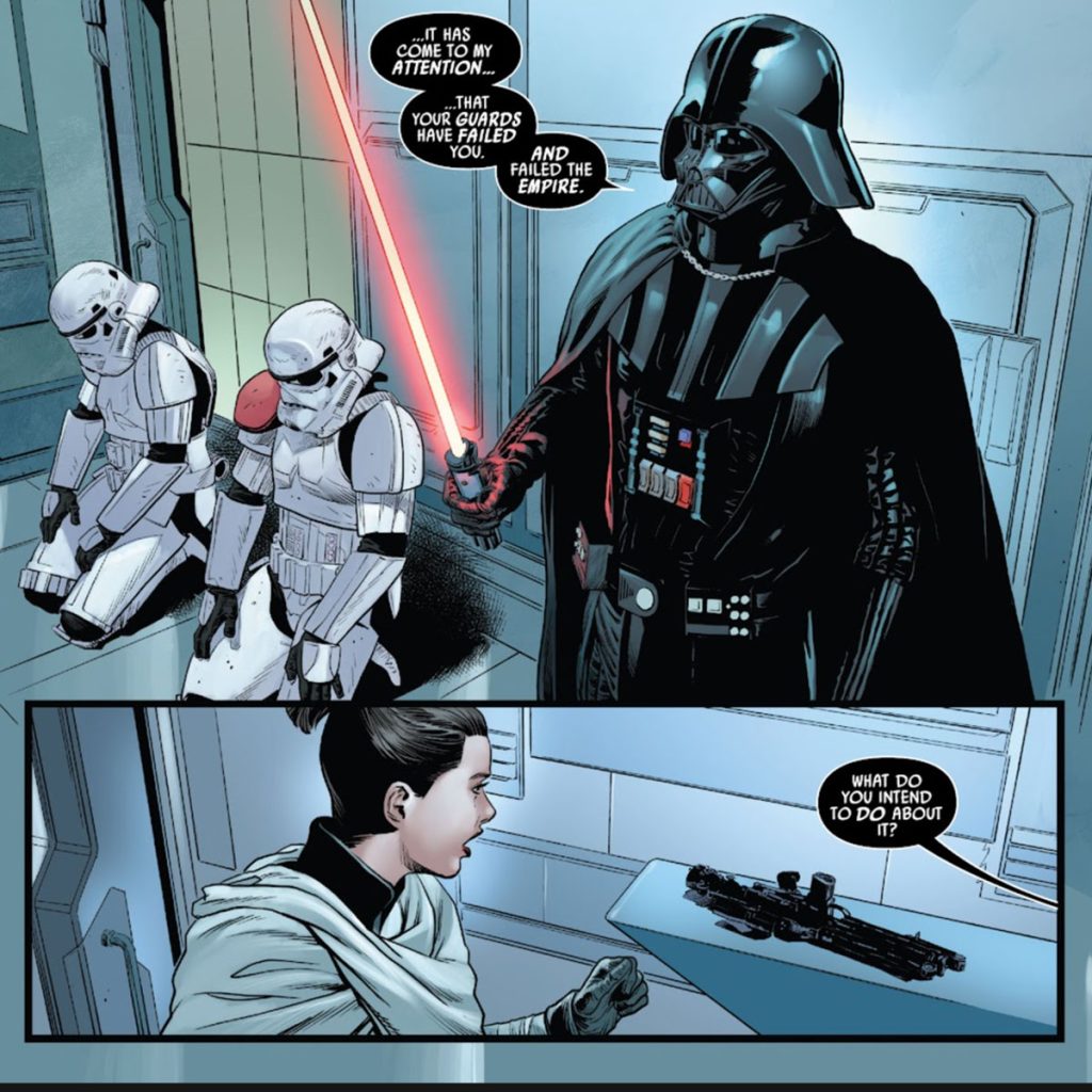 Darth Vader tests Dormé