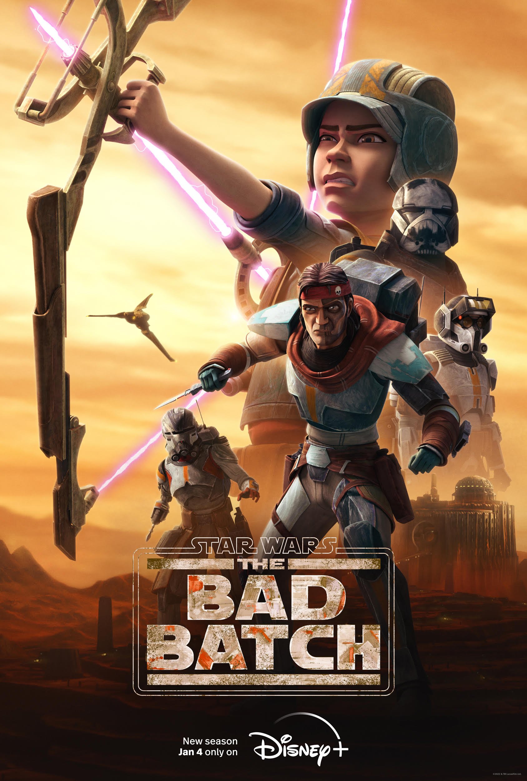 The Bad Batch' Season 2 Releases New Trailer and Poster One Month Ahead of Release, Episode Titles Revealed - Star Wars News Net