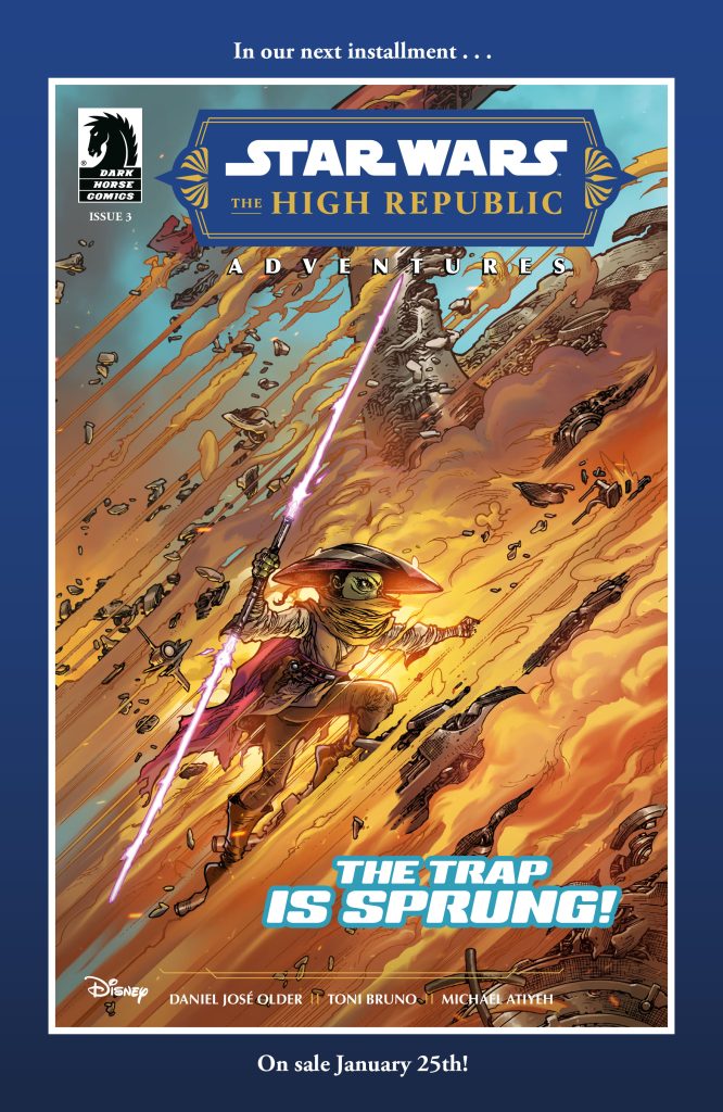 The High Republic Adventures #3 next issue