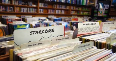 Star Wars record store