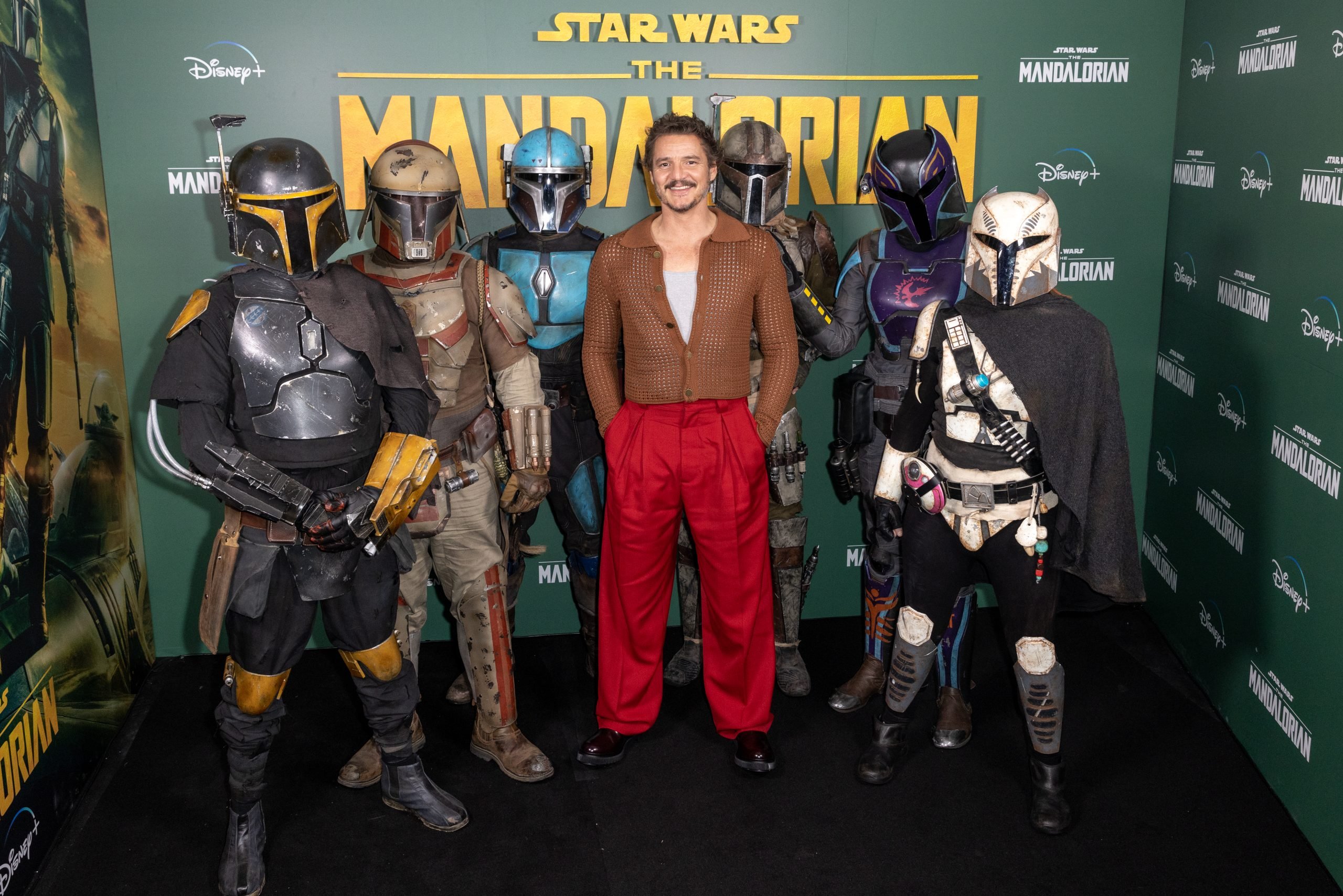 Pedro Pascal and Mandalorians