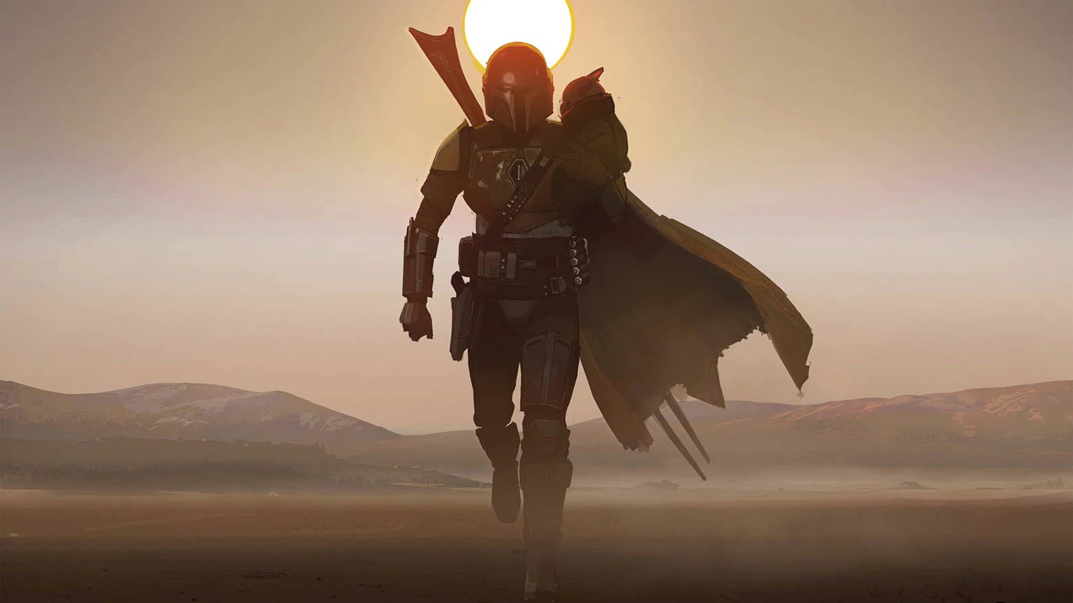 The Mandalorian in The Book of Boba Fett Chapter 7