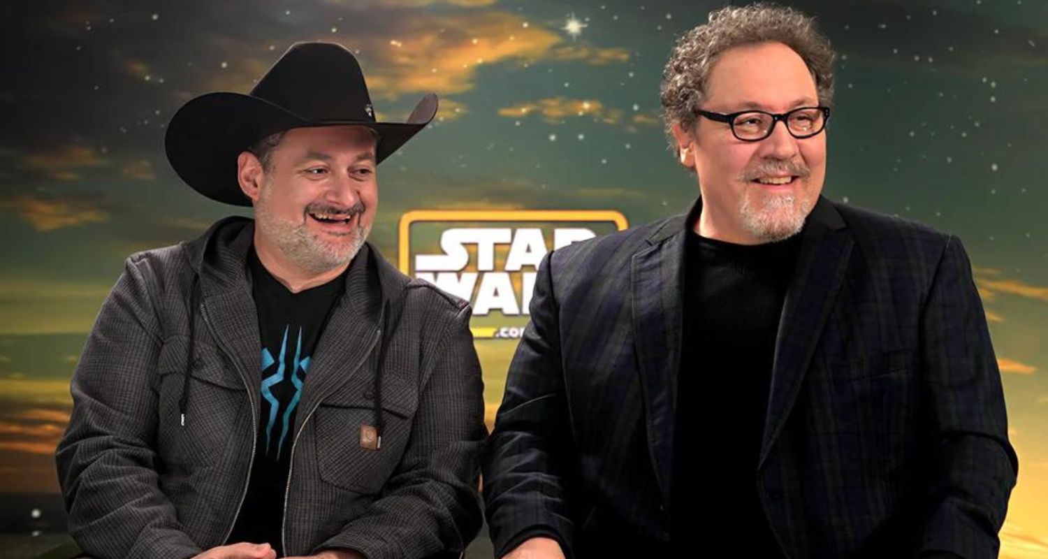 Dave Filoni and Jon Favreau promoting The Mandalorian