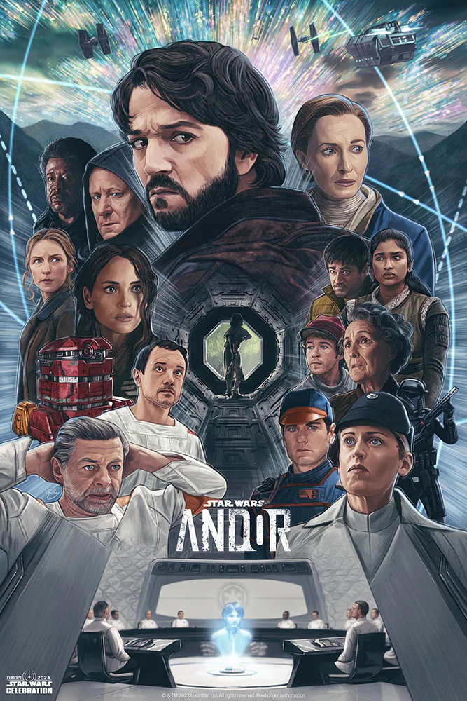 Star Wars: Andor Showcases 10 Main Characters on New Poster