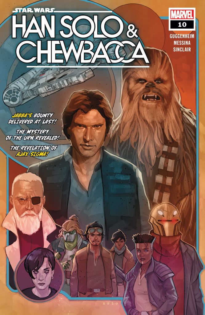 Han Solo and Chewbacca #10 cover full