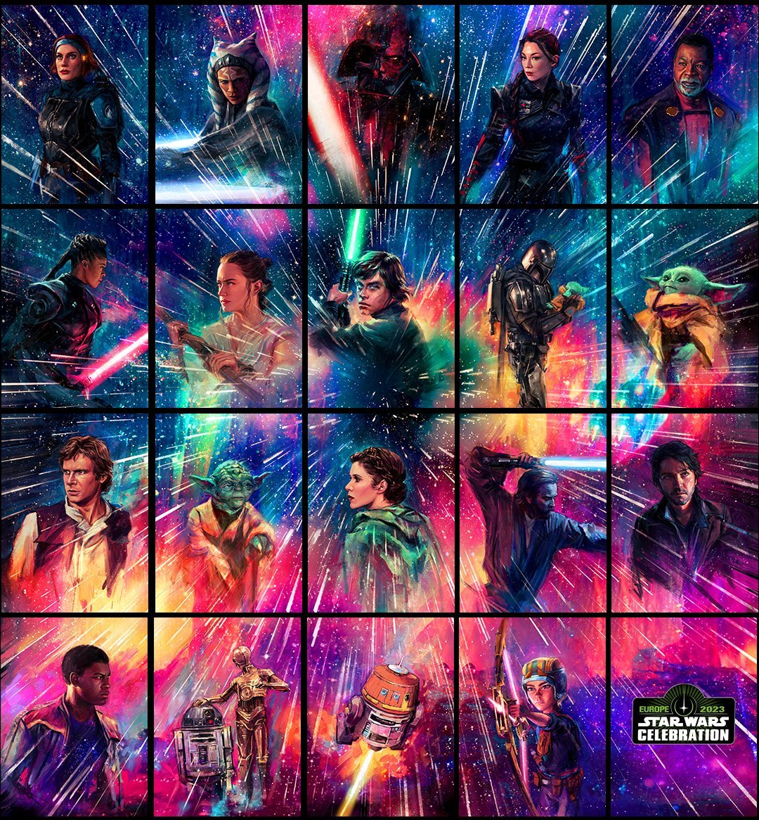 'Star Wars' Celebration Badge Art Revealed Star Wars News Net