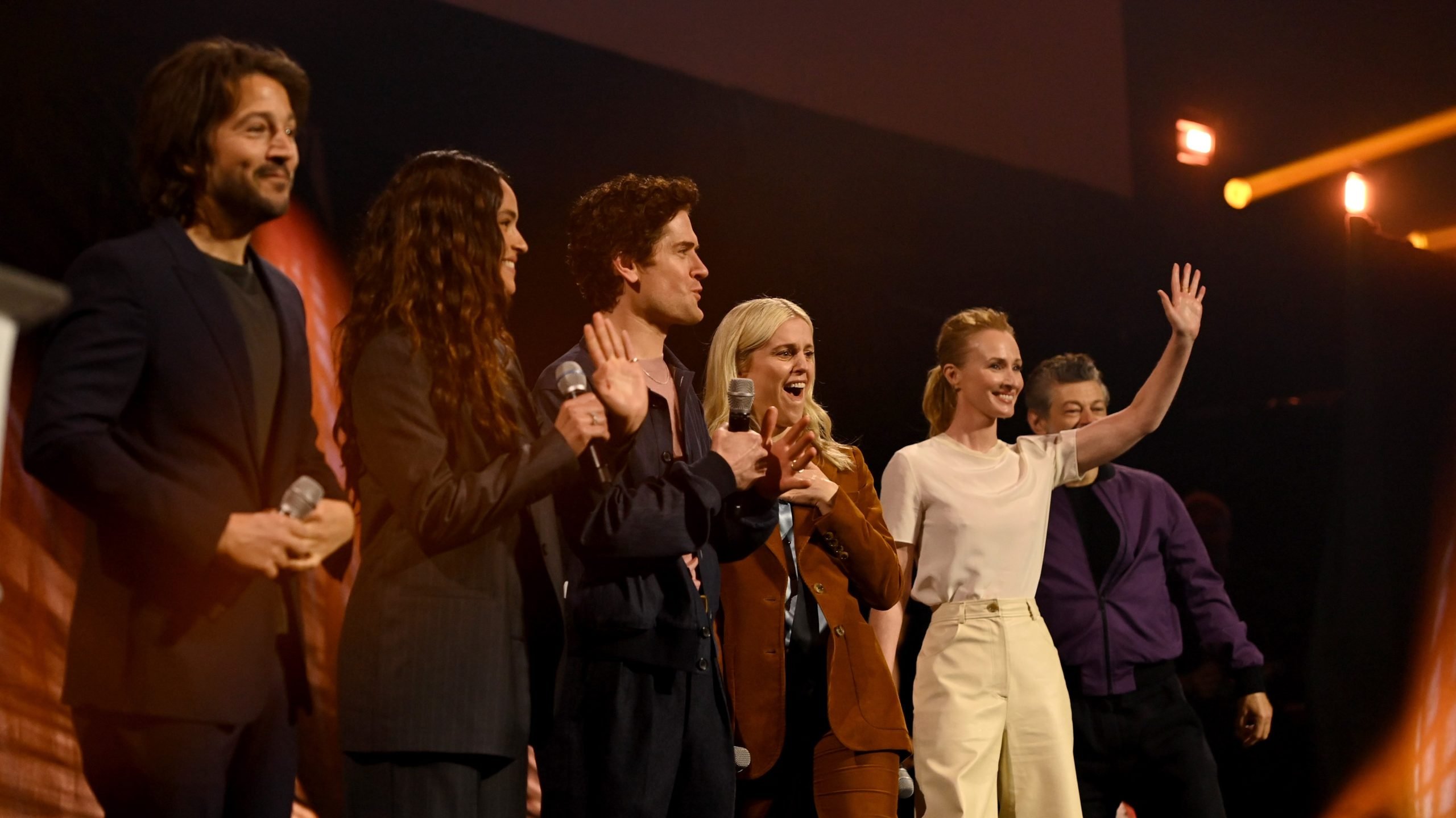 Andor cast at Star Wars Celebration 2023 Studio Panel