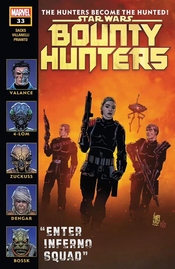 Star Wars: Bounty Hunters #33 cover