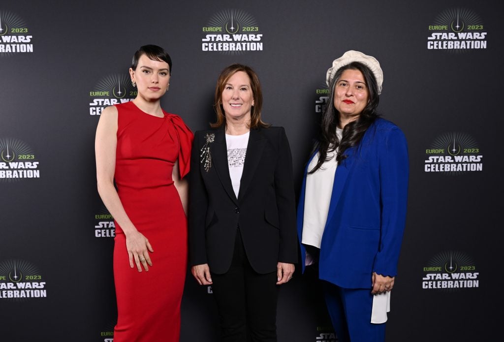 Star Wars Celebration 2023 - Daisy Ridley, Kathleen Kennedy, and Sharmeen Obaid-Chinoy