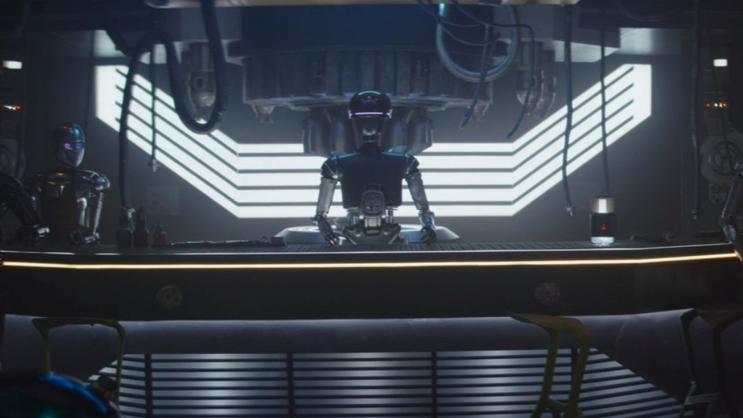 Droid Bar The Resistor in Lucasfilm’s THE MANDALORIAN, season 3, exclusively on Disney+. ©2023 Lucasfilm Ltd. & TM. All Rights Reserved.