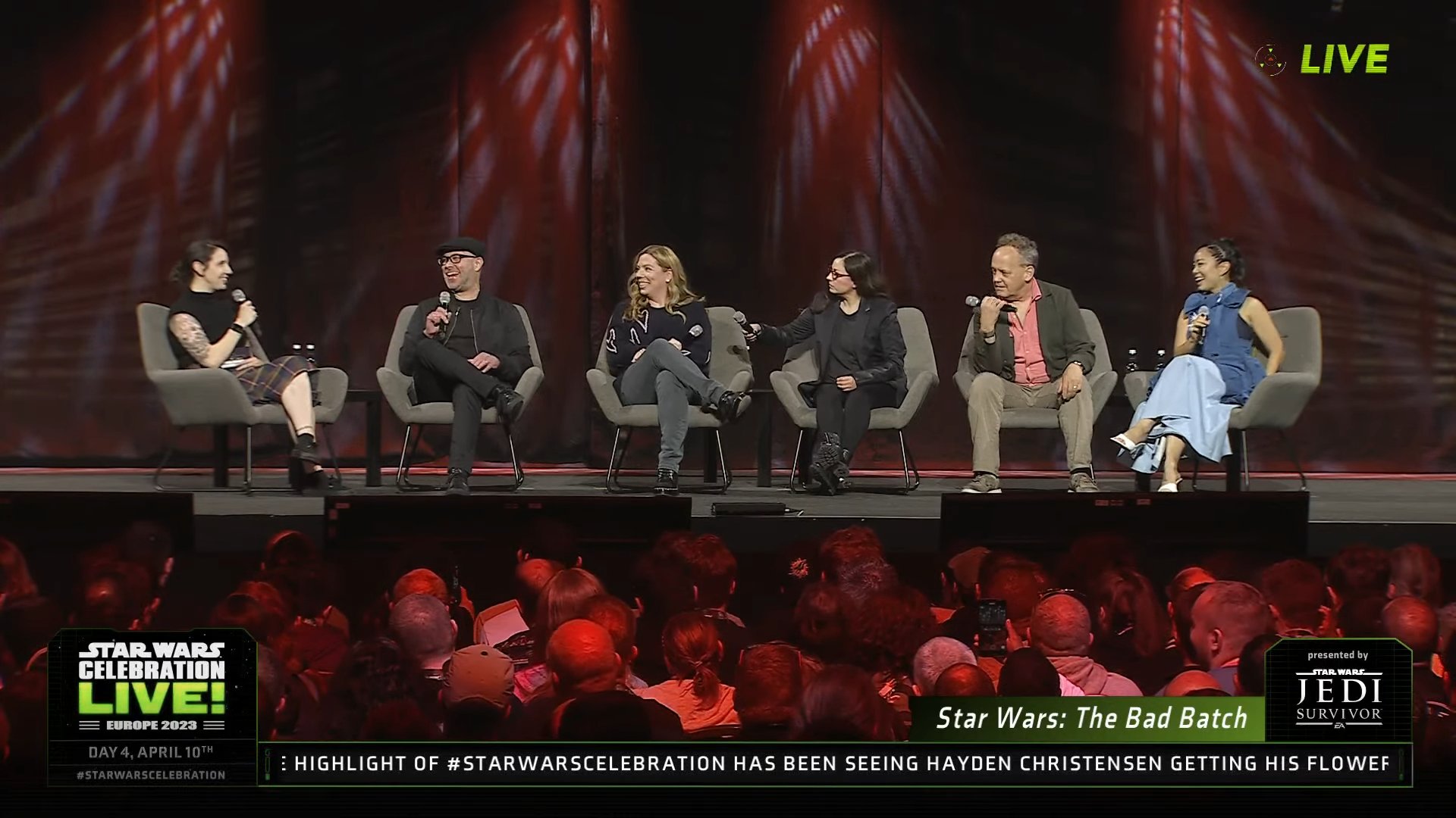 The Bad Batch Panel at Star Wars Celebration 2023