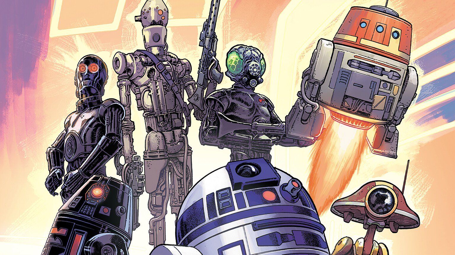 Star Wars Dark Droids: D-Squad Cover Art