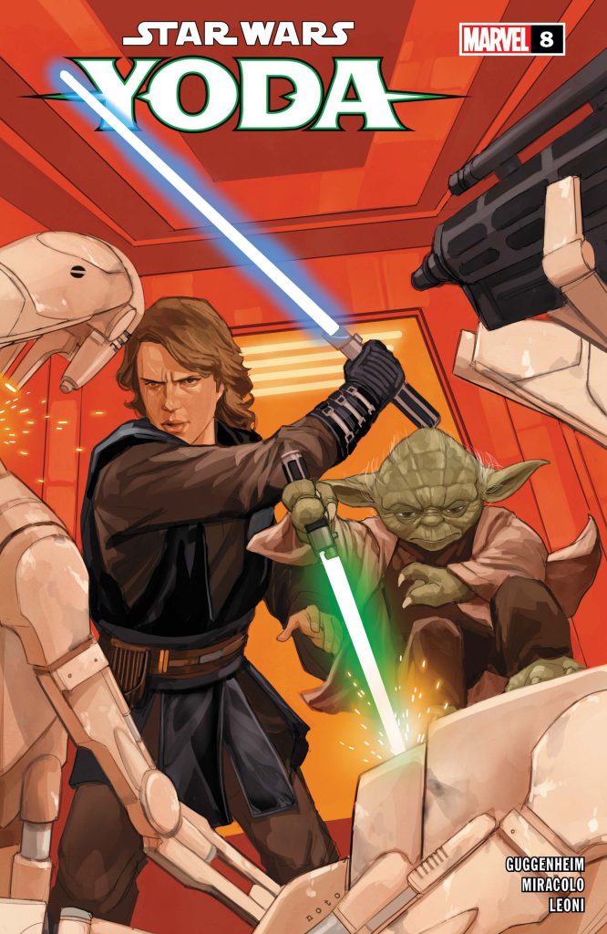 Star Wars: Yoda #8 cover by Phil Noto