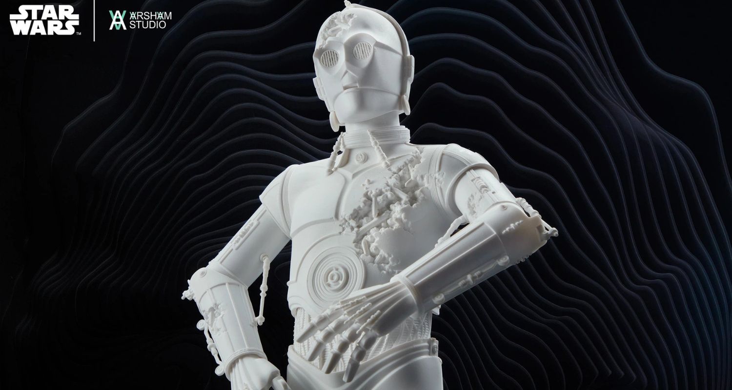Crystallized C-3PO Relic Statue