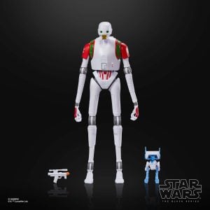 KX Security Droid, BD-1 and pistol Holiday Black Series Star Wars toys