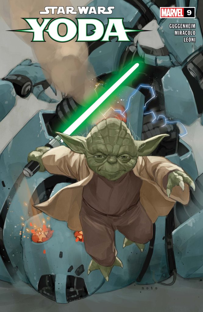 Star Wars: Yoda #9 cover by Phil Noto