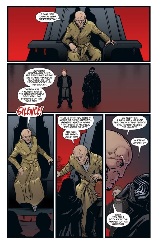 Supreme Leader Snoke returns in Hyperspace Stories #8