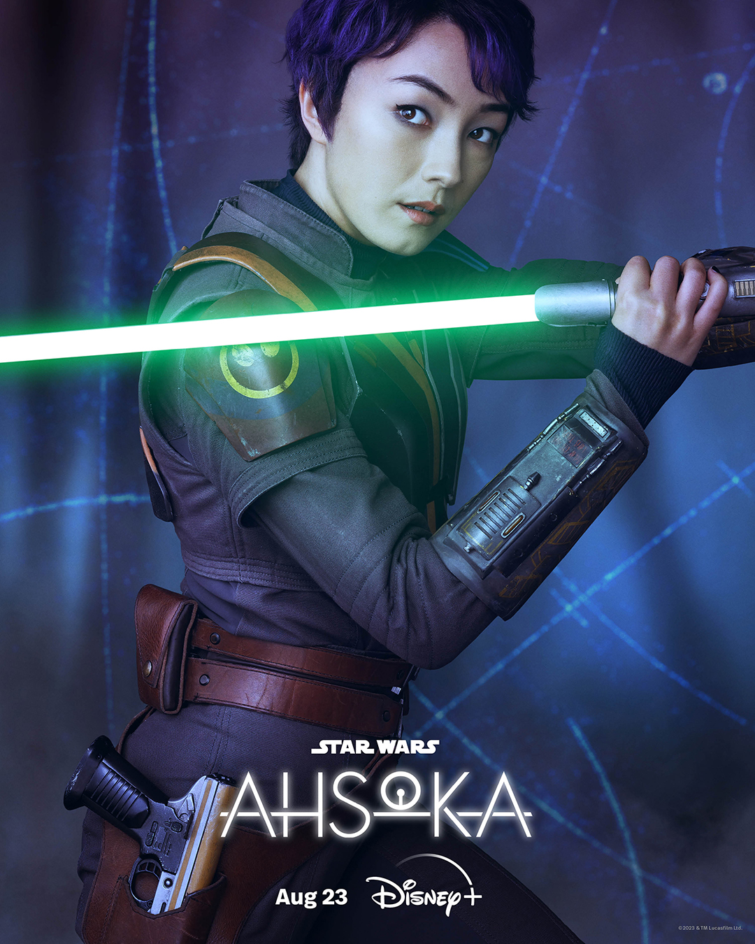 Sabine Character Poster for the Ahsoka Series