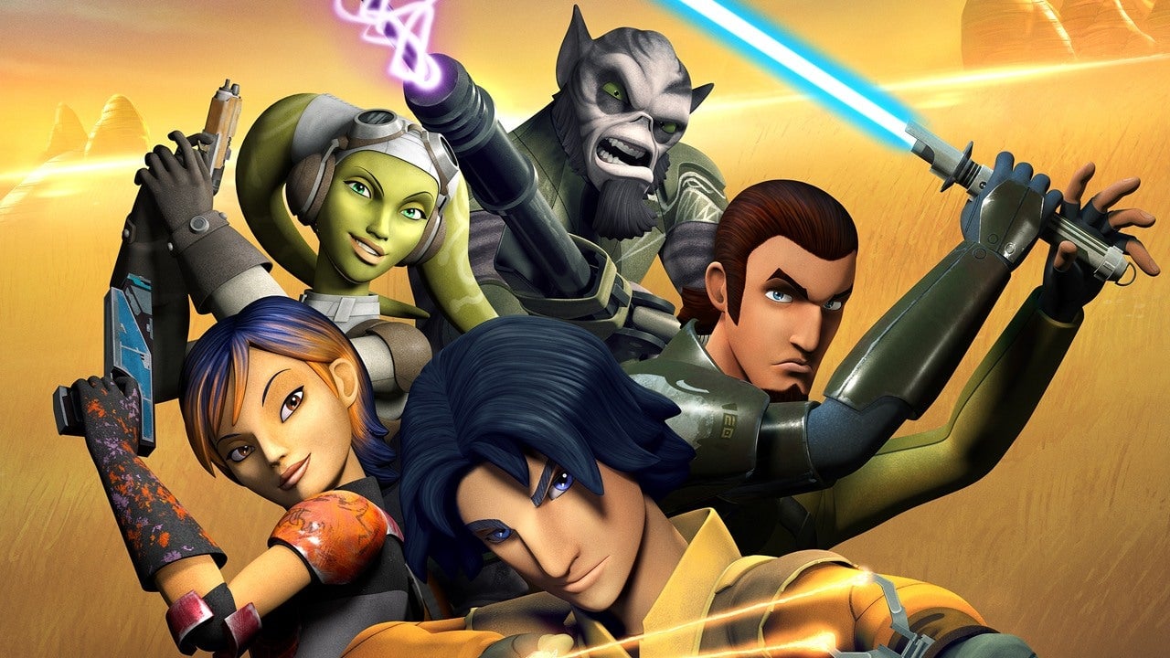 The cast of Star Wars Rebels season 1