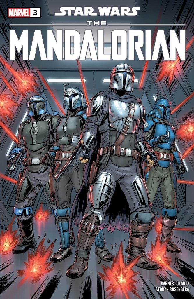 The Mandalorian Season 2 issue #3 cover