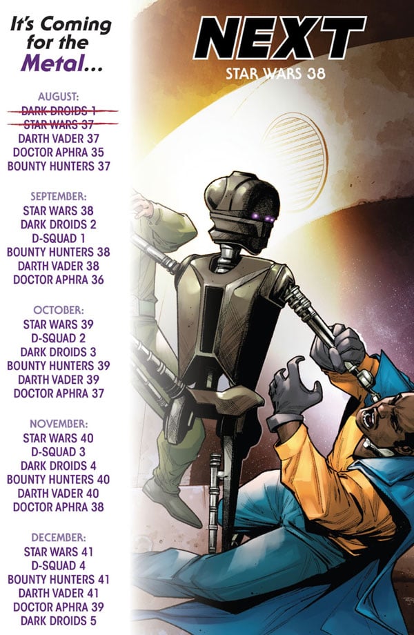Review: 'Star Wars' #37 - 'Lobot Lost' Puts Lando Front and Centre