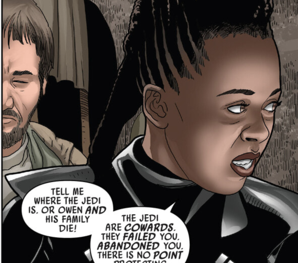 Reva and Owen in Obi-Wan Kenobi #1