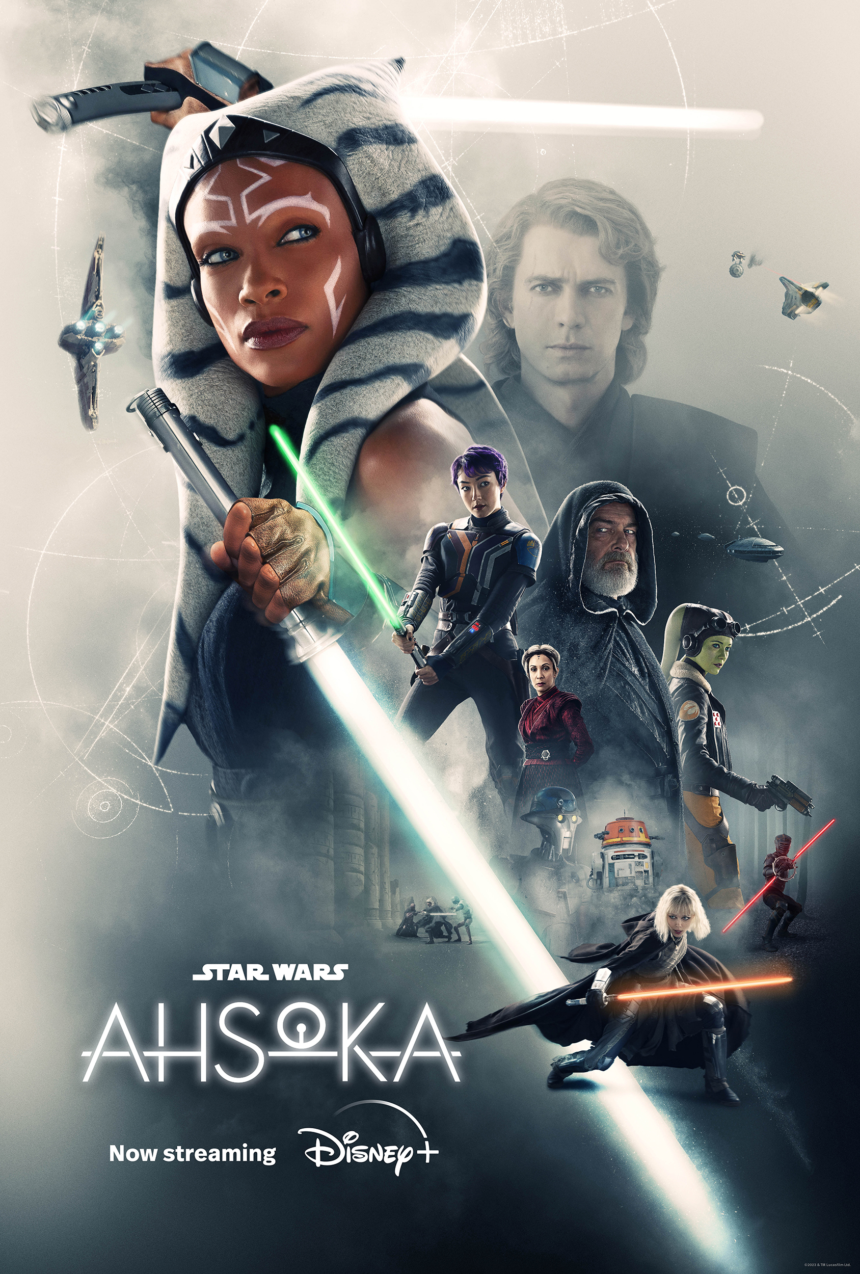 Ahsoka New Poster Revealed Spoiler Discussion On Which Iteration Of The Character Cameos At