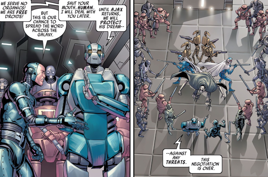 Grevious Makes an Appearance in Bounty Hunters #38