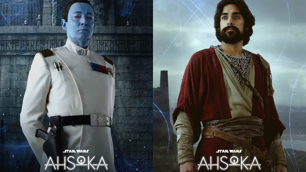 ‘Ahsoka’: Grand Admiral Thrawn, Ezra Bridger, Captain Enoch, and Nightsisters Character Posters Revealed