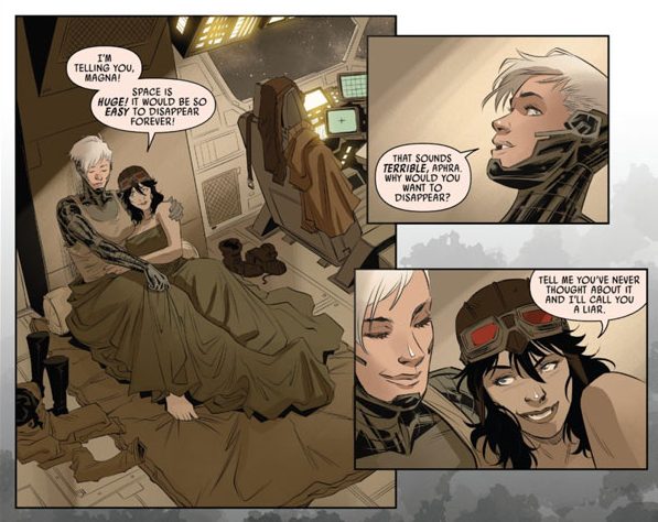 Magna Tolvan remembers her time with Doctor Aphra