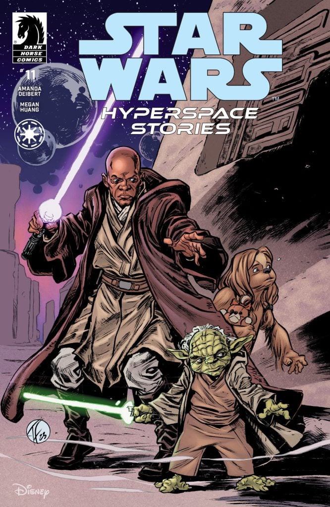 Hyperspace Stories #11 cover by Tom Fowler