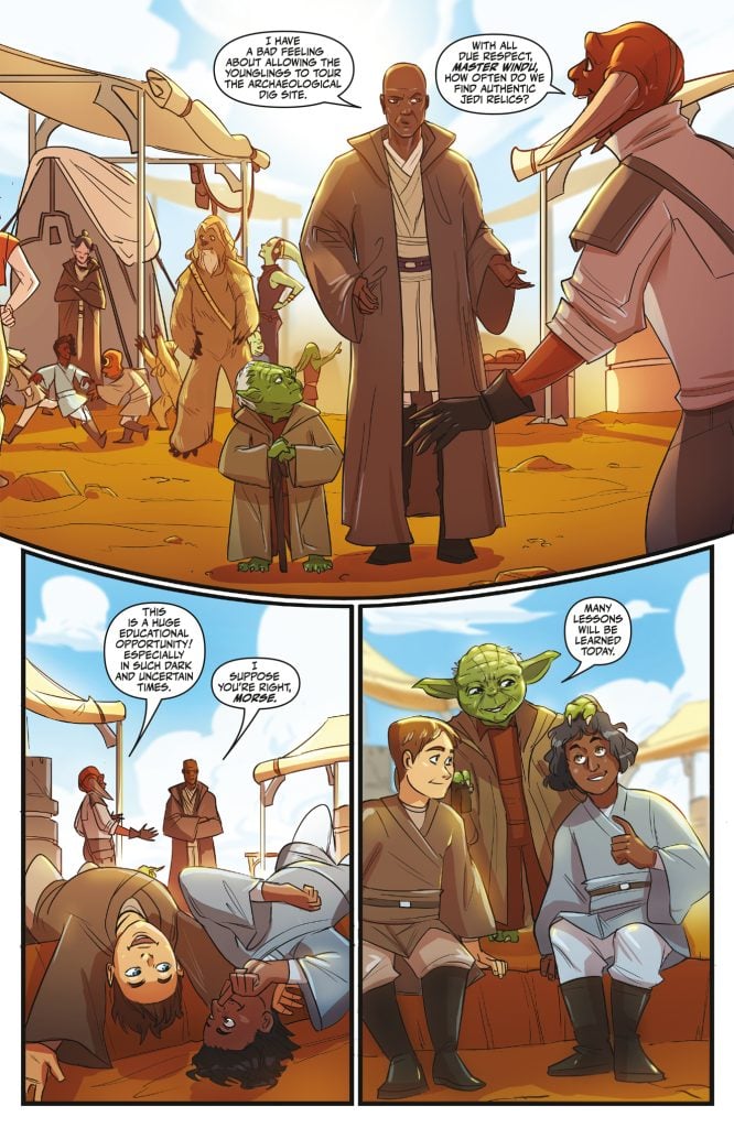 Yoda and Mace Windu team up in Hyperspace Stories #11