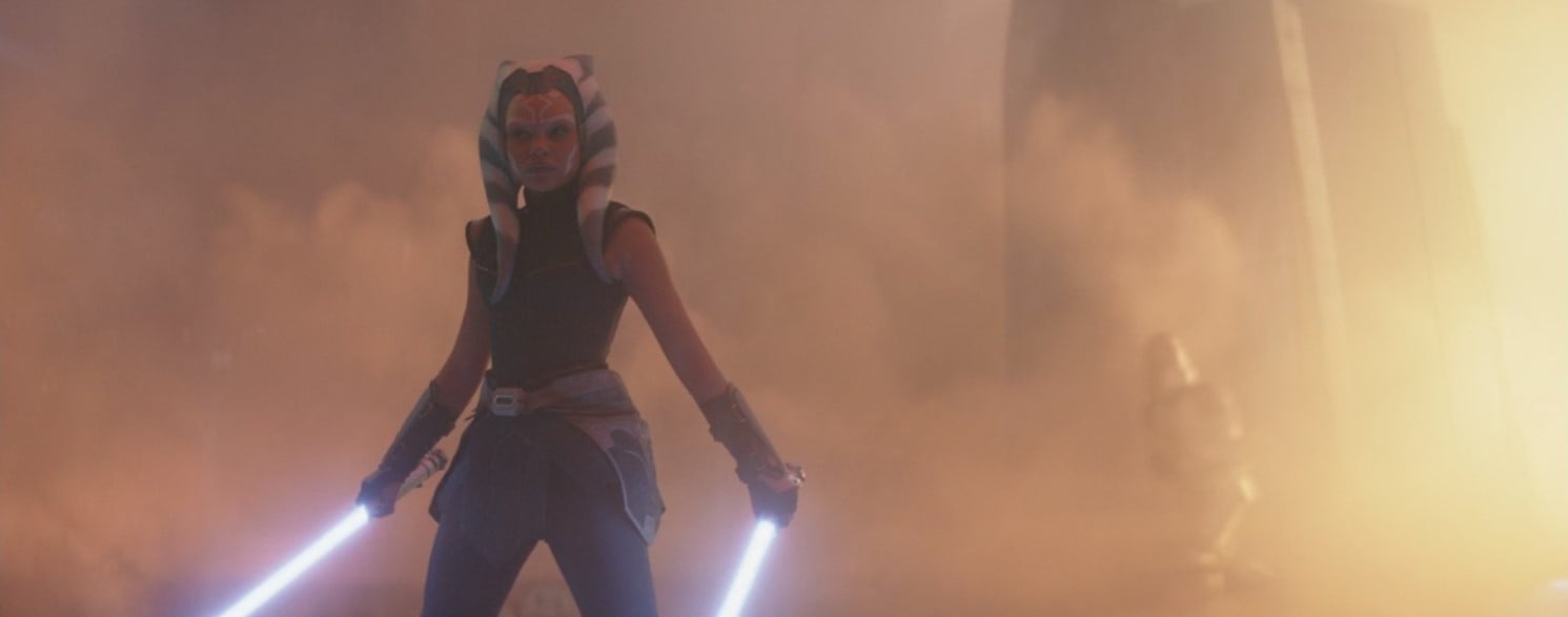 Ariana Greenblatt as young Ahsoka in Star Wars: Ahsoka