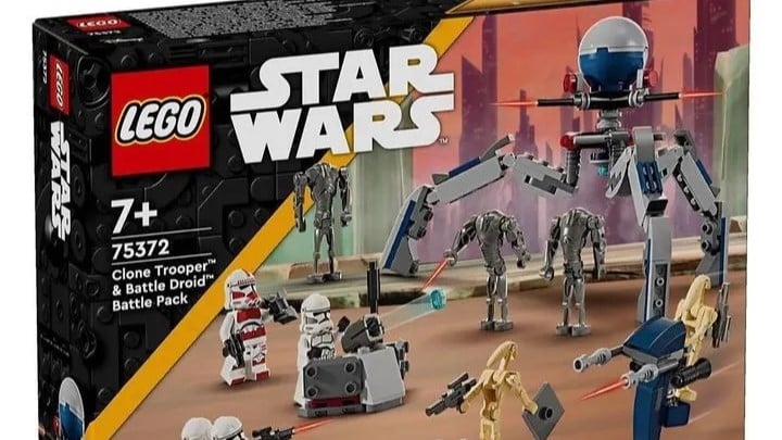 LEGO Star Wars 75372 Clone Trooper And Battle Droid