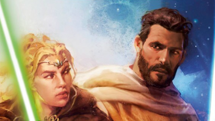 Avar Kriss and Elzar Mann from The High Republic in Temptation of the Force cover