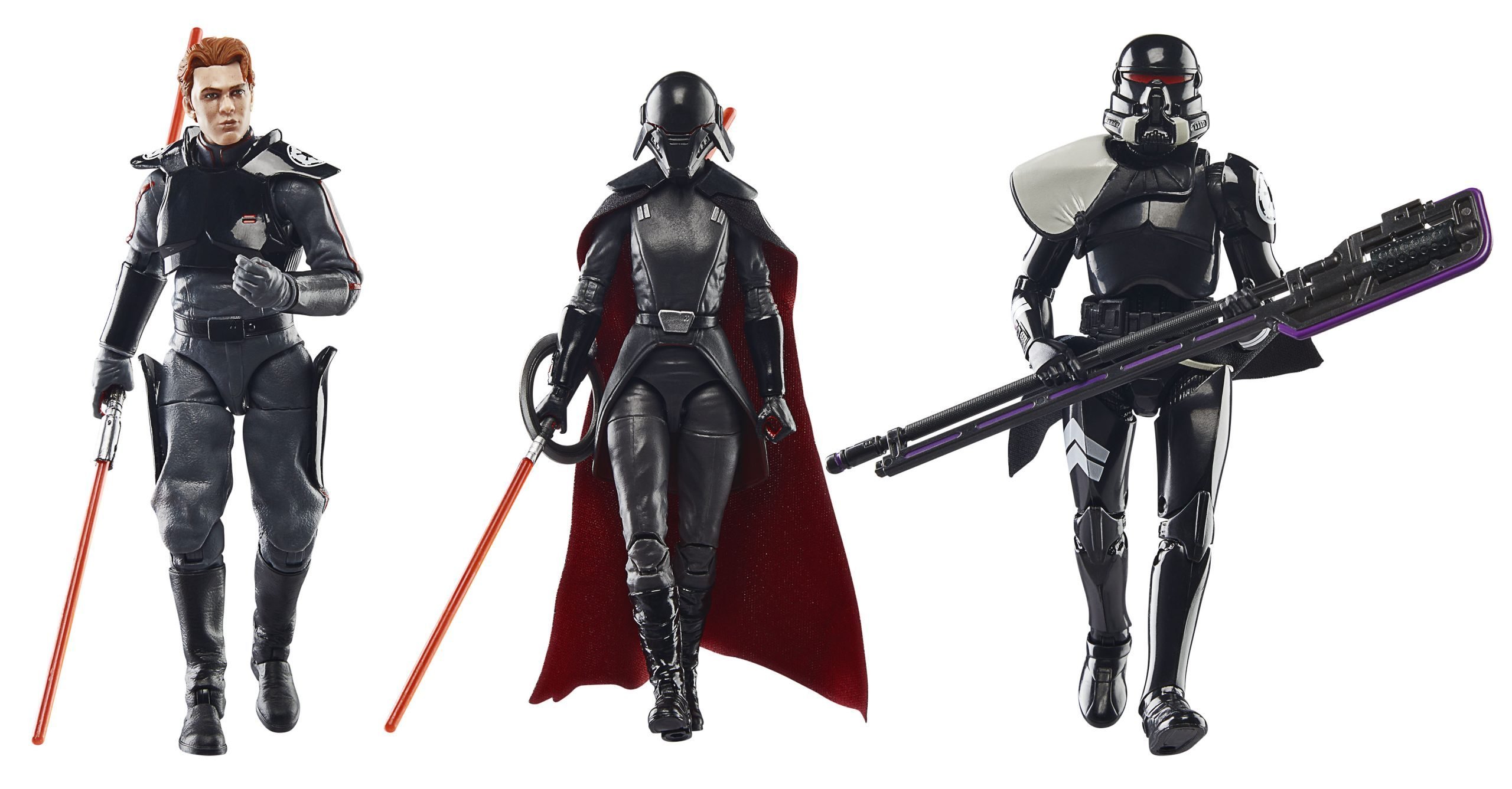 Star Wars Jedi Fallen Order Black Series figures
